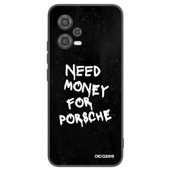 Picasee Μαύρη θήκη σιλικόνης για Xiaomi Poco X5 - Black Dollar
