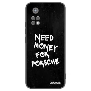 Picasee Μαύρη θήκη σιλικόνης για Xiaomi Redmi Note 11S 5G - Black Dollar