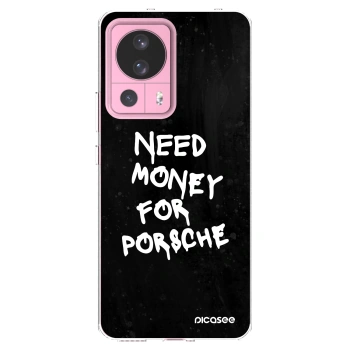 Picasee διαφανής θήκη σιλικόνης Xiaomi 13 Lite - Black Dollar