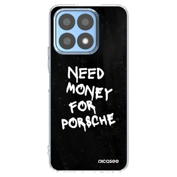 Picasee διαφανής θήκη σιλικόνης Honor X8a - Black Dollar