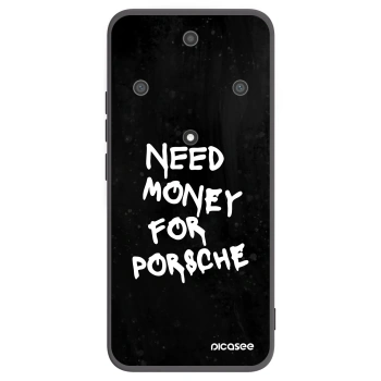Picasee Μαύρη θήκη σιλικόνης για Honor Magic5 Lite 5G - Black Dollar