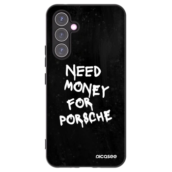 Picasee Μαύρη θήκη σιλικόνης για Samsung Galaxy A54 5G A546B - Black Dollar