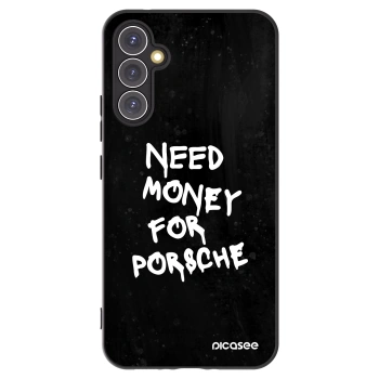 Picasee Μαύρη θήκη σιλικόνης για Samsung Galaxy A34 5G A346B - Black Dollar