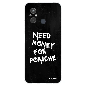 Picasee διαφανής θήκη σιλικόνης Xiaomi Redmi 12C - Black Dollar