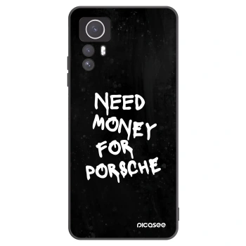 Picasee Μαύρη θήκη σιλικόνης για Xiaomi Redmi Note 12S - Black Dollar