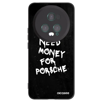 Picasee Μαύρη θήκη σιλικόνης για Honor Magic5 Pro - Black Dollar