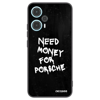 Picasee Μαύρη θήκη σιλικόνης για Xiaomi Poco F5 - Black Dollar