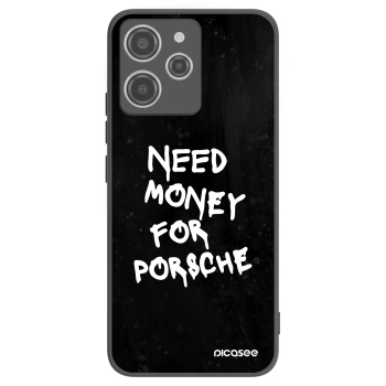 Picasee Μαύρη θήκη σιλικόνης για Xiaomi Redmi 12 4G - Black Dollar