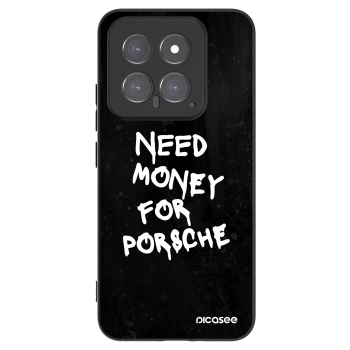 Picasee Μαύρη θήκη σιλικόνης για Xiaomi 14 - Black Dollar