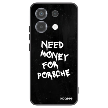 Picasee Μαύρη θήκη σιλικόνης για Xiaomi Poco X6 - Black Dollar