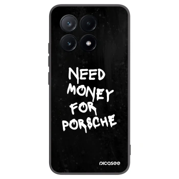 Picasee Μαύρη θήκη σιλικόνης για Xiaomi Poco X6 Pro - Black Dollar