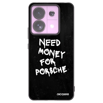 Picasee Μαύρη θήκη σιλικόνης για Xiaomi Redmi Note 13 Pro 5G - Black Dollar