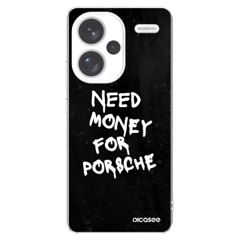 Picasee διαφανής θήκη σιλικόνης Xiaomi Redmi Note 13 Pro+ 5G - Black Dollar