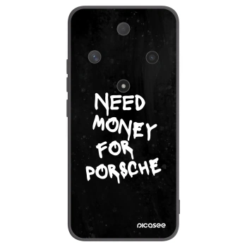 Picasee Μαύρη θήκη σιλικόνης για Honor Magic6 Lite 5G - Black Dollar
