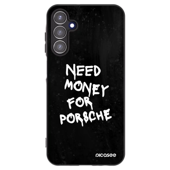 Picasee Μαύρη θήκη σιλικόνης για Samsung Galaxy A15 A155F 4G - Black Dollar