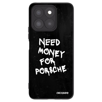 Picasee Μαύρη θήκη σιλικόνης για Honor X8b - Black Dollar