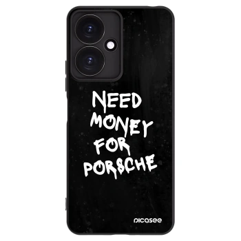 Picasee Μαύρη θήκη σιλικόνης για Xiaomi Redmi 13C 5G - Black Dollar