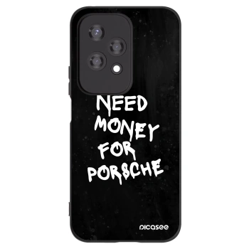 Picasee Μαύρη θήκη σιλικόνης για Honor 200 Lite - Black Dollar