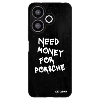 Picasee Μαύρη θήκη σιλικόνης για Xiaomi Redmi 13 4G - Black Dollar