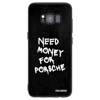 Picasee Μαύρη θήκη σιλικόνης για Samsung Galaxy S8 G950F - Black Dollar