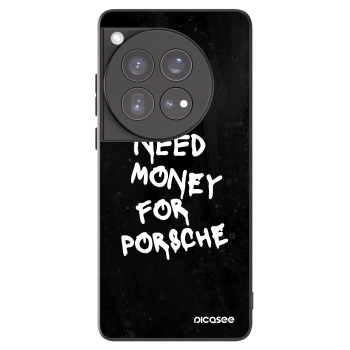 Picasee Μαύρη θήκη σιλικόνης για OnePlus 12 5G - Black Dollar