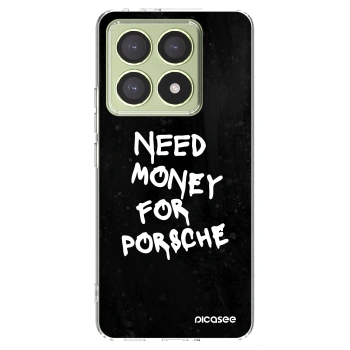 Picasee διαφανής θήκη σιλικόνης Xiaomi 14T - Black Dollar