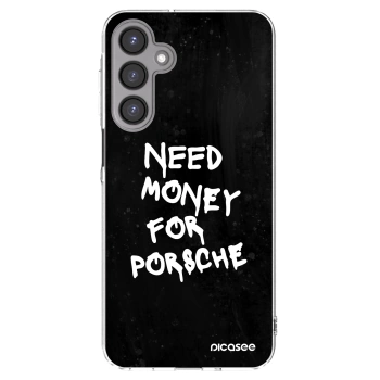 Picasee διαφανής θήκη σιλικόνης Samsung Galaxy A16 5G - Black Dollar