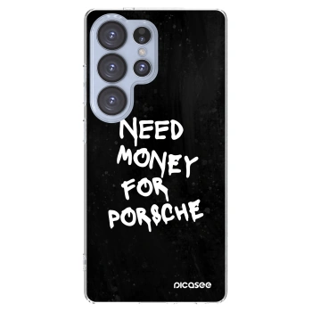 Picasee διαφανής θήκη σιλικόνης Samsung Galaxy S25 Ultra 5G - Black Dollar