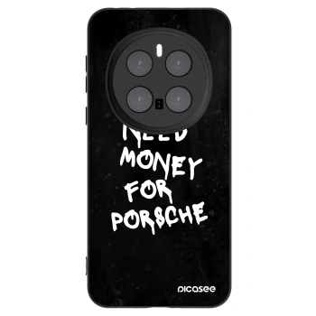 Picasee Μαύρη θήκη σιλικόνης για Honor Magic7 Pro 5G - Black Dollar