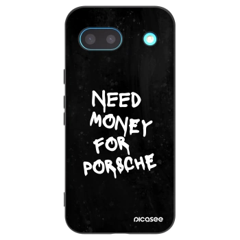 Picasee Μαύρη θήκη σιλικόνης για Google Pixel 8a - Black Dollar