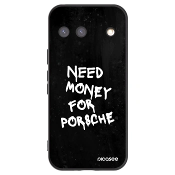 Picasee Μαύρη θήκη σιλικόνης για Google Pixel 9 - Black Dollar