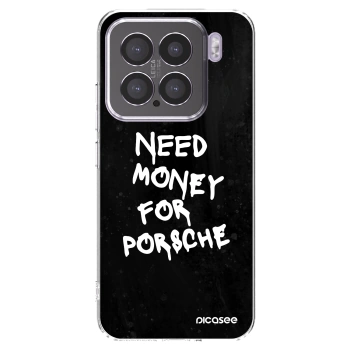 Picasee διαφανής θήκη σιλικόνης Xiaomi 15 - Black Dollar