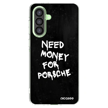 Picasee διαφανής θήκη σιλικόνης Samsung Galaxy A26 5G A266B - Black Dollar