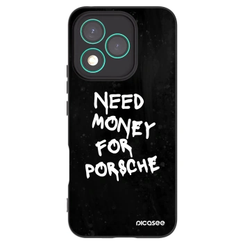 Picasee Μαύρη θήκη σιλικόνης για Honor 400 Lite 5G - Black Dollar