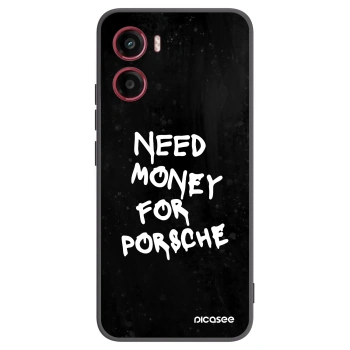 Picasee Μαύρη θήκη σιλικόνης για Motorola Moto G05 - Black Dollar