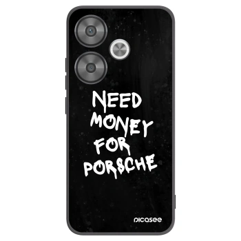 Picasee Μαύρη θήκη σιλικόνης για Xiaomi Poco F6 - Black Dollar