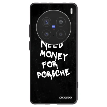 Picasee Μαύρη θήκη σιλικόνης για Vivo X200 Pro - Black Dollar
