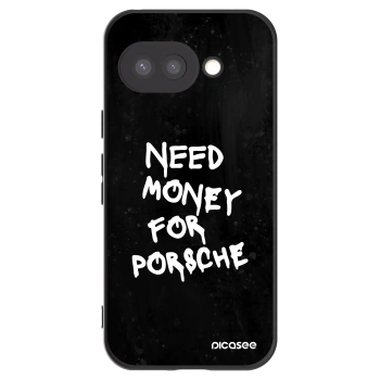 Picasee Μαύρη θήκη σιλικόνης για Google Pixel 9a - Black Dollar