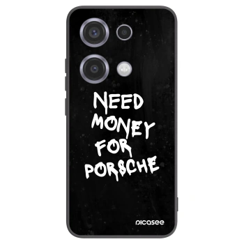 Picasee Μαύρη θήκη σιλικόνης για Xiaomi Redmi Note 14S - Black Dollar