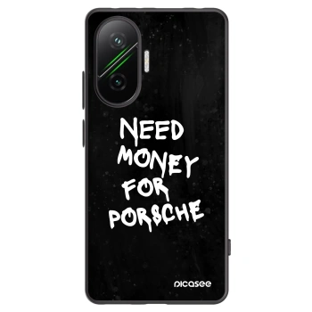 Picasee Μαύρη θήκη σιλικόνης για Xiaomi Poco F7 5G - Black Dollar