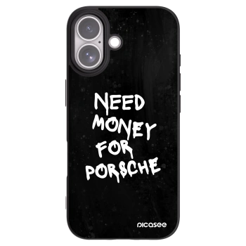 Picasee Μαύρη θήκη σιλικόνης για Apple iPhone 17 - Black Dollar