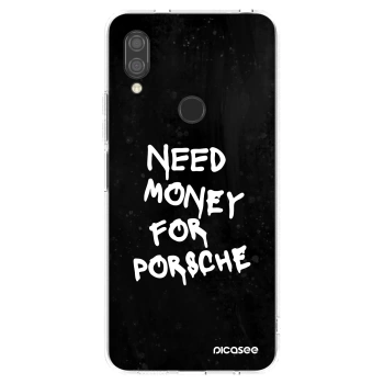 Picasee διαφανής θήκη σιλικόνης Xiaomi Redmi 7 - Black Dollar