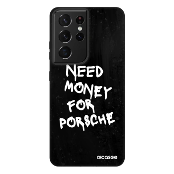 Picasee Fashion Case για Samsung Galaxy S21 Ultra 5G G998B - Black Dollar
