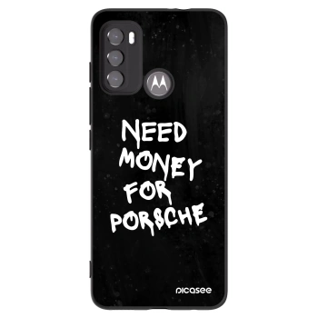 Picasee Μαύρη θήκη σιλικόνης για Motorola Edge 60 5G - Black Dollar