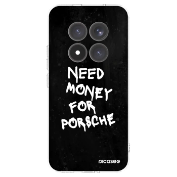 Picasee διαφανής θήκη σιλικόνης Xiaomi Redmi Note 15 Pro+ - Black Dollar