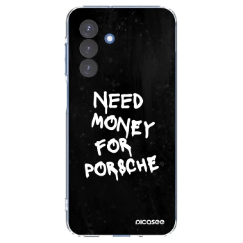 Picasee διαφανής θήκη σιλικόνης Samsung Galaxy A17 5G - Black Dollar