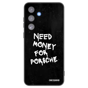 Picasee Μαύρη θήκη σιλικόνης για Samsung Galaxy S25 FE 5G - Black Dollar