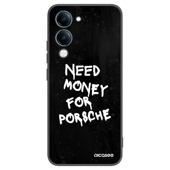 Picasee Μαύρη θήκη σιλικόνης για Vivo Y29s 5G - Black Dollar