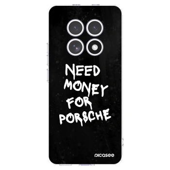 Picasee διαφανής θήκη σιλικόνης Xiaomi Redmi Note 15 - Black Dollar