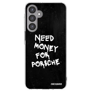 Picasee διαφανής θήκη σιλικόνης Samsung Galaxy A16 4G - Black Dollar
